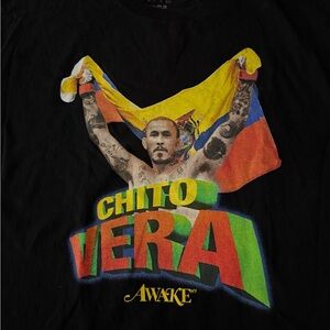 Awake NY Black Chito Vera Graphic T-Shirt size Xxl Ecuador